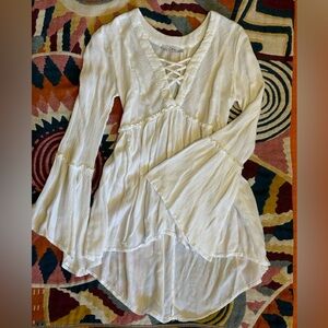 Lightweight flowing boho blouse